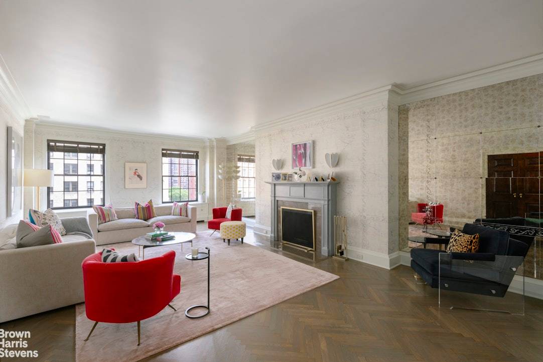 A rare opportunity to move right into a newly renovated, and exquisitely decorated oversized nine into eight room apartment in one of Rosario Candela's premier white gloved cooperatives, 1220 Park ...