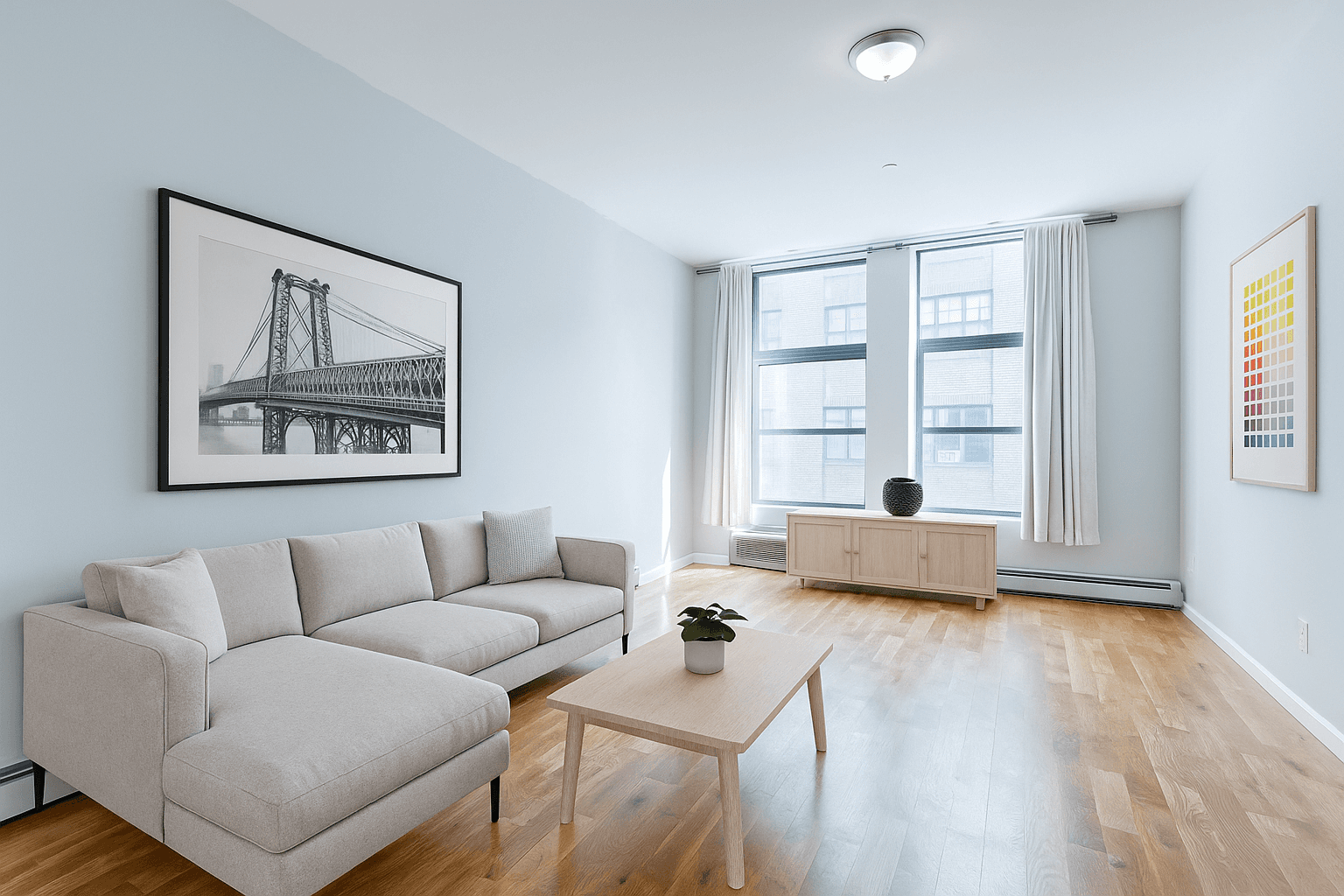 Our thoughts...... Welcome to 128 Wythe Avenue, Apartment 4G a sunlit, spacious one bedroom residence located in the vibrant heart of North Williamsburg.