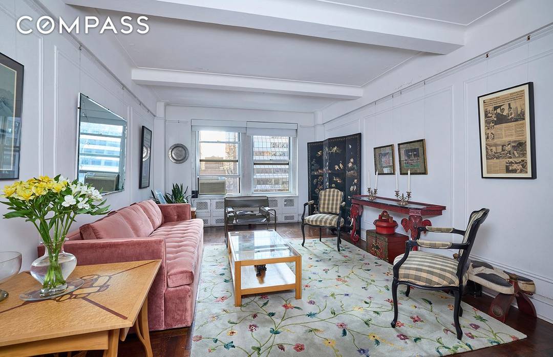 A classic, sun flooded and charming spacious 1 bedroom home steps from Hudson Yards.