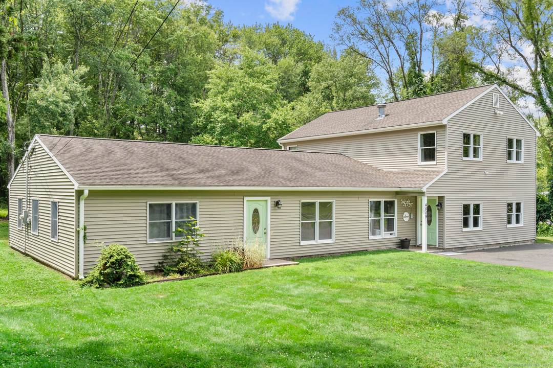 This spacious 6 bedroom, 4 bath single family home at 4809 Madison Ave, Trumbull, CT offers over 3, 400 sq ft of updated living space on a private 1.