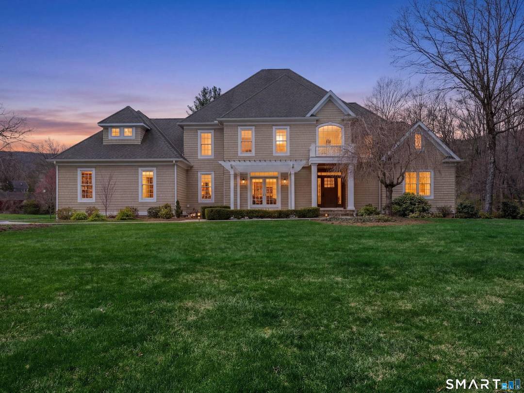 Sophisticated elegance defines this 4, 437 sq ft architect designed Contemporary Colonial, featuring a luxurious first floor primary suite with a custom closet, walk in limestone shower, and separate soaking ...