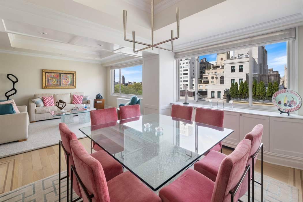 Residence 10D at 10 East 70th Street is a thoughtfully renovated two bedroom, two and a half bathroom home that offers a rare combination of scale, light, and iconic Upper ...