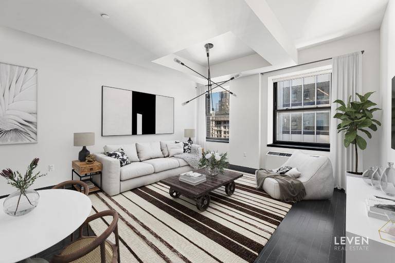 The best one bedroom layout in the building with great exposure, located at 20 Pine Street, Downtown.