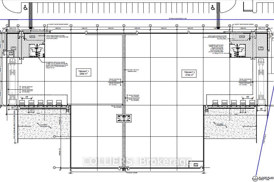 Newly constructed industrial facility positioned at the intersection of Warehouse and Emard Street in the Vars Industrial Park Russell, ON.