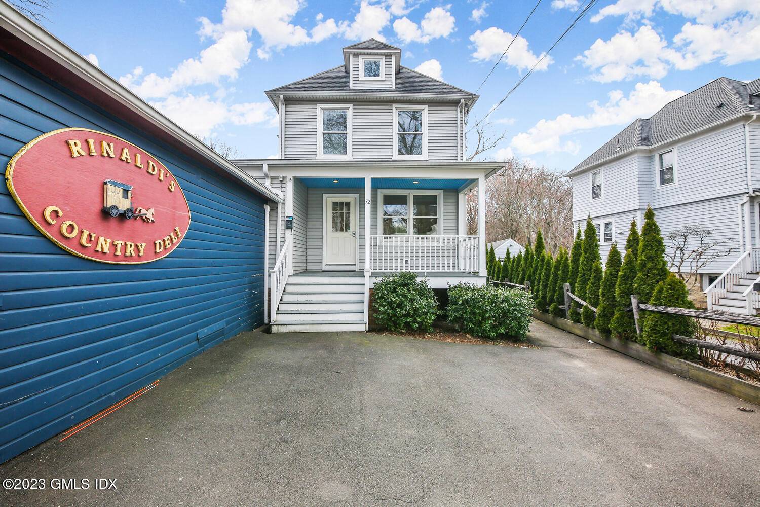Chic, newly renovated two bedroom home is nestled in the heart of Cos Cob within close distance to schools.