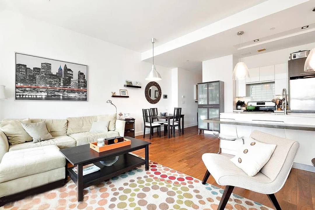 Bright South Exposure Loft Style Alcove Studio with Flexible 1 Bedroom Layout at The Powerhouse.