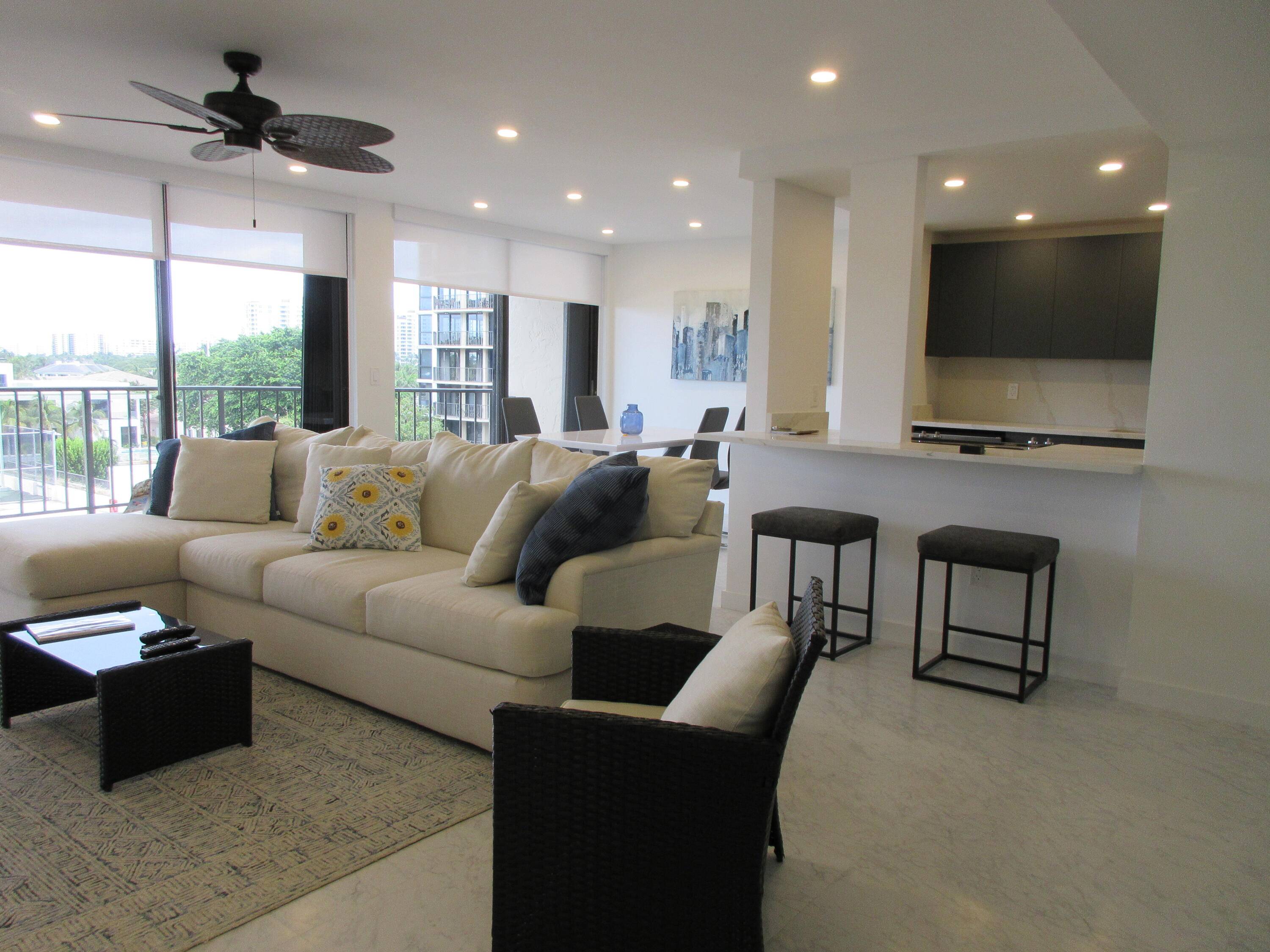 Step into luxury with this beautifully renovated and immaculate 2 bedroom, 2 bathroom condo in the highly desirable Porta Bella East community.