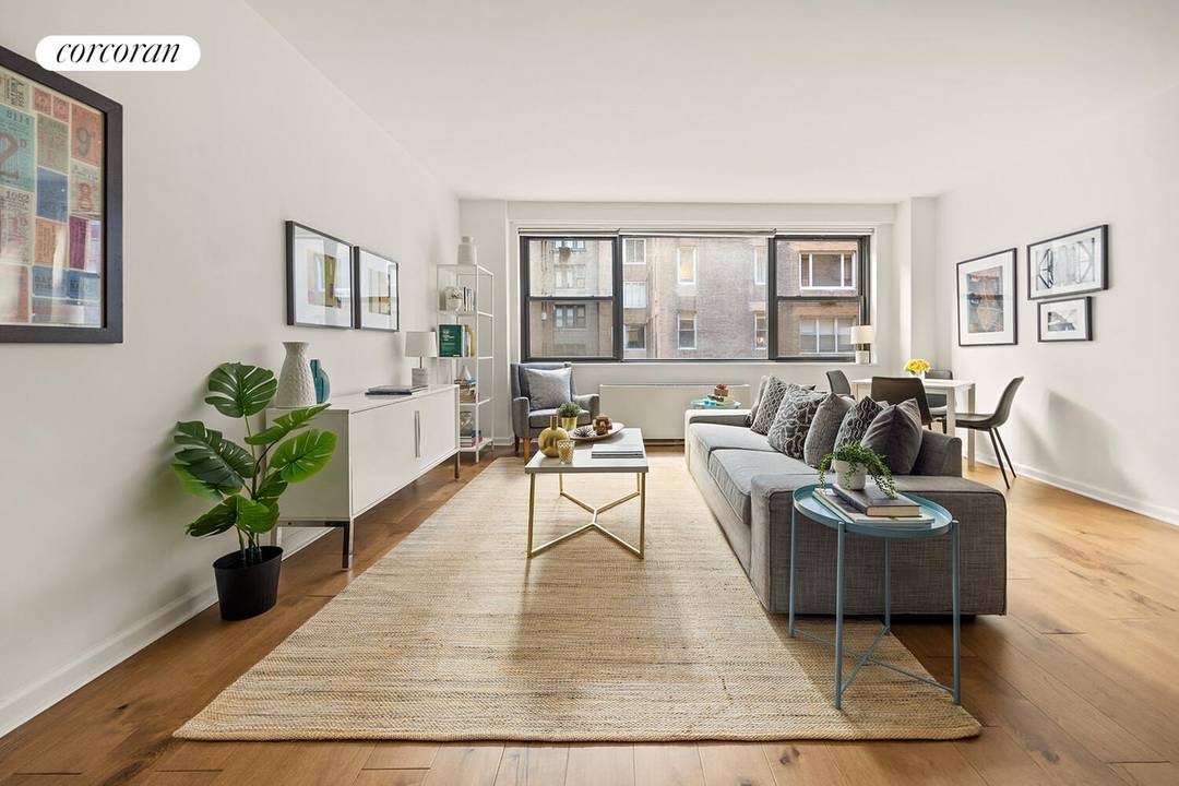 Welcome home to 116 Central Park South, Apt 4E, a beautifully updated alcove studio that delivers space, style, and that iconic Central Park South lifestyle.