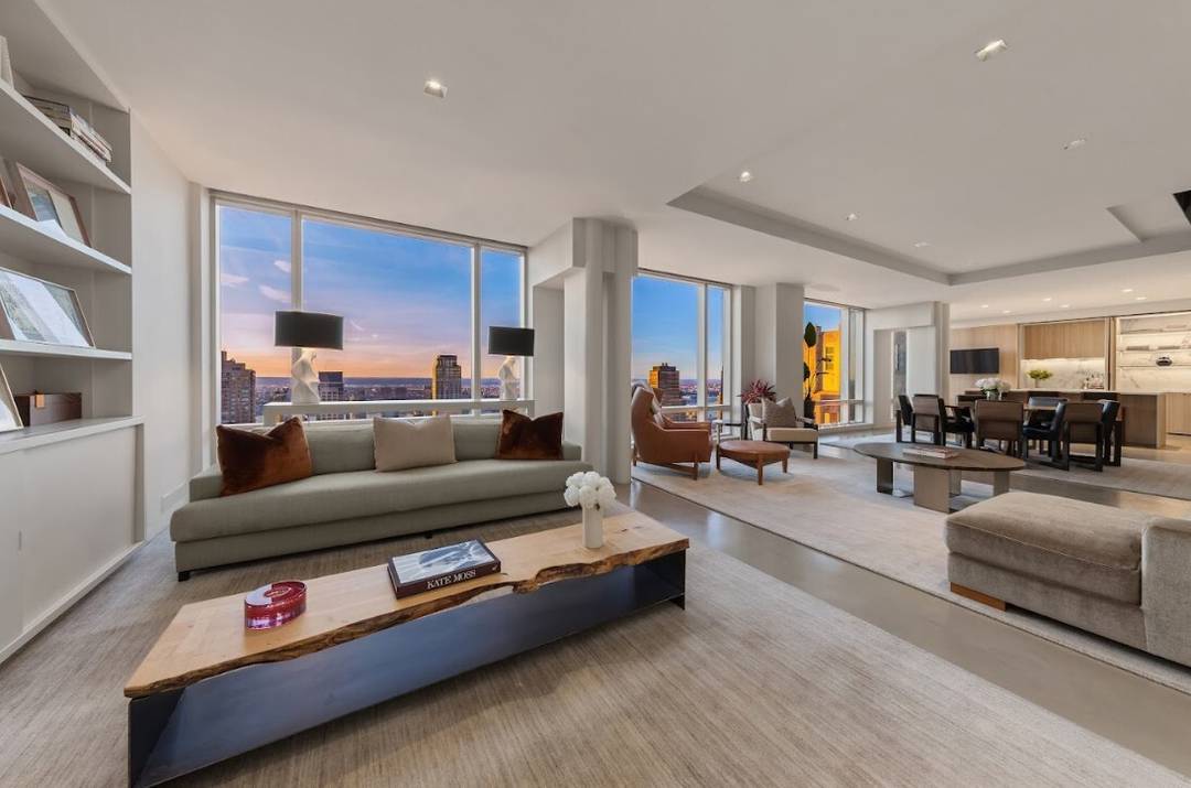 A True Home in the Sky Penthouse C at One Central Park West Now offered at 50 below its original price.