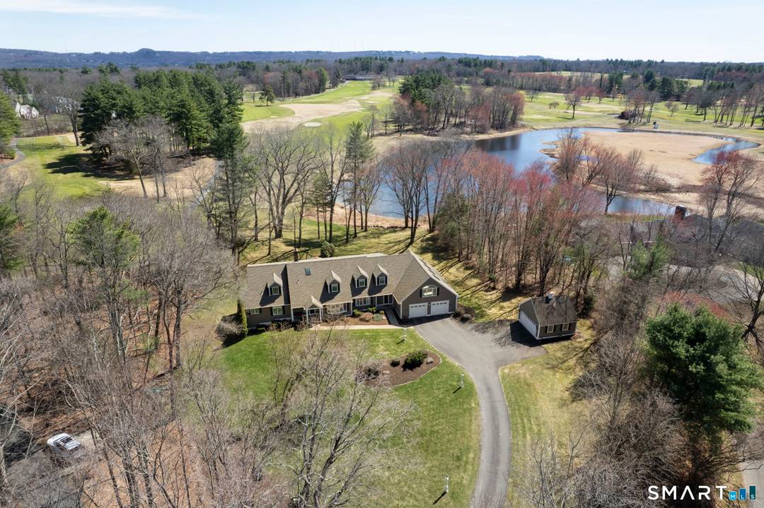Exceptional golf course location with direct frontage and views of the clubhouse at the Golf Club of Avon.