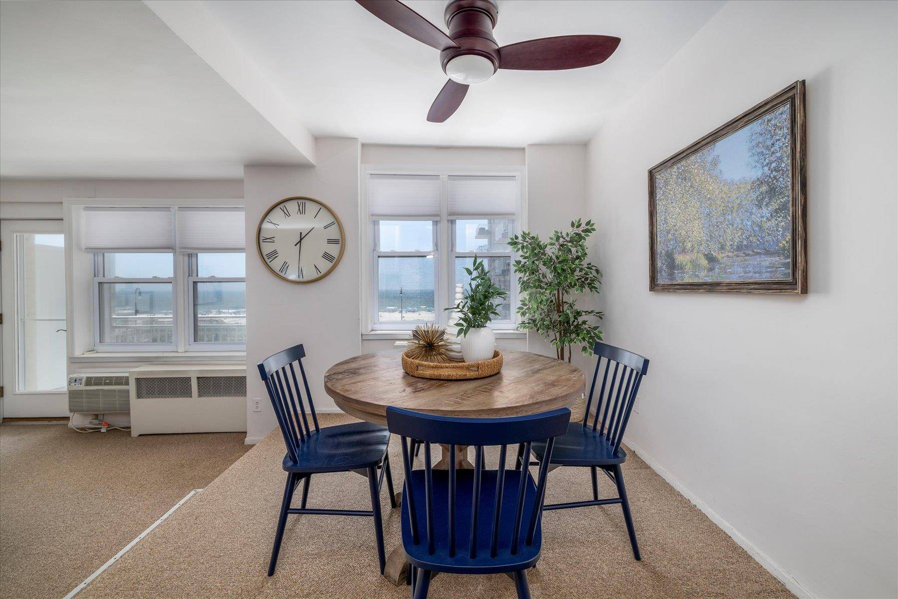 Welcome to your fourth floor retreat where modern design meets the soothing rhythm of the Atlantic.