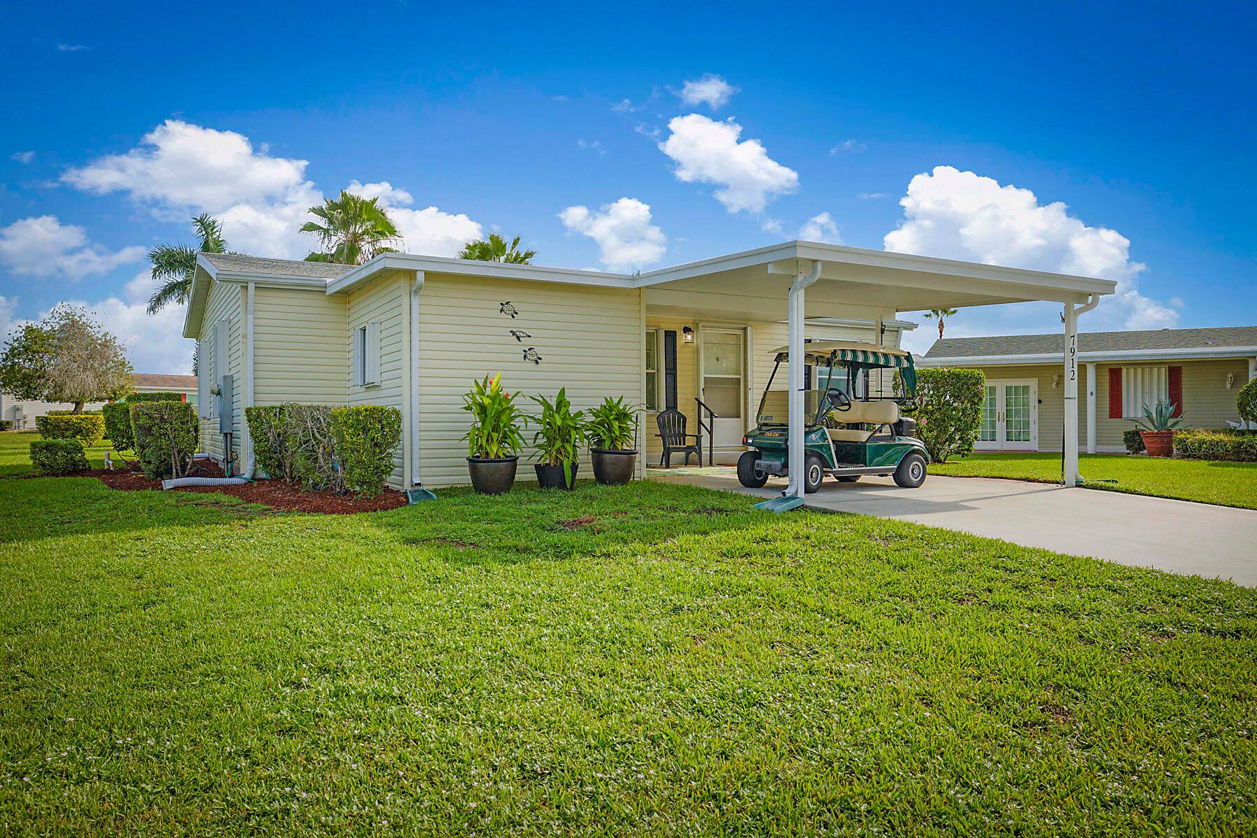 Welcome to Paradise ! ! This very well maintained 2 bedroom 2 full bathroom home located in the desirable 55b and over community of the Savanna Club was built in ...