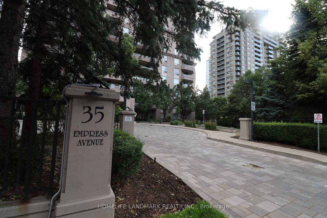 Welcome to 35 Empress Avenue Unit 1905, A FURNISHED 2 bedroom, 2 bathroom South East corner suite in the heart of North York.