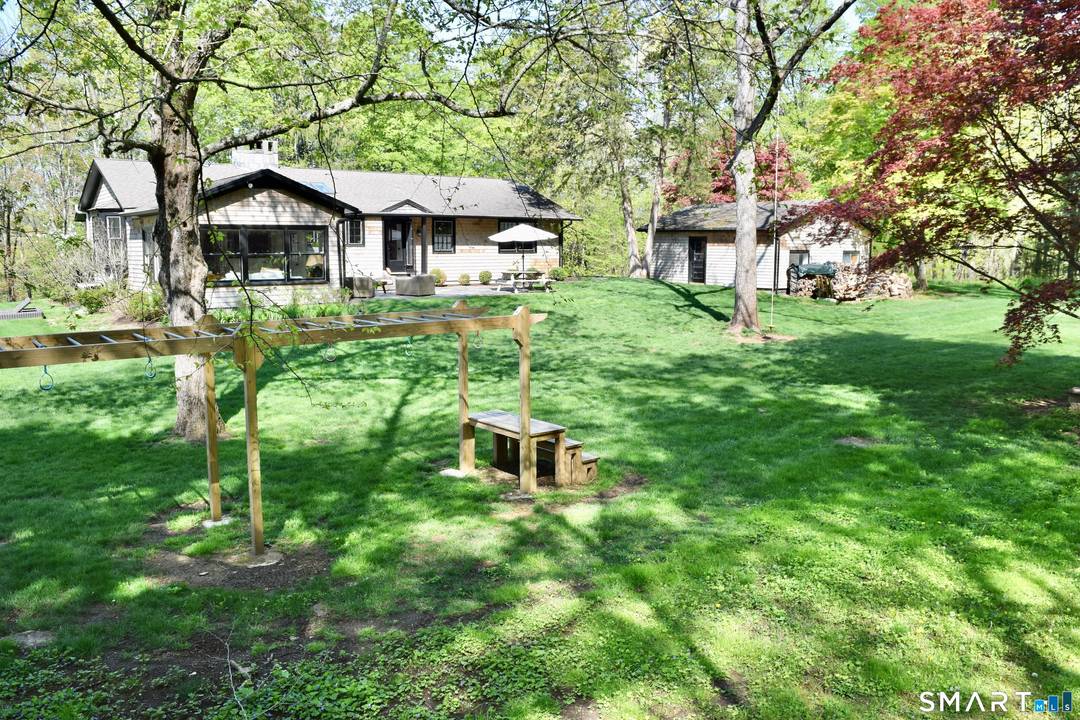 Juniper Hill offers masterfully updated one level living in Roxbury, Connecticut.