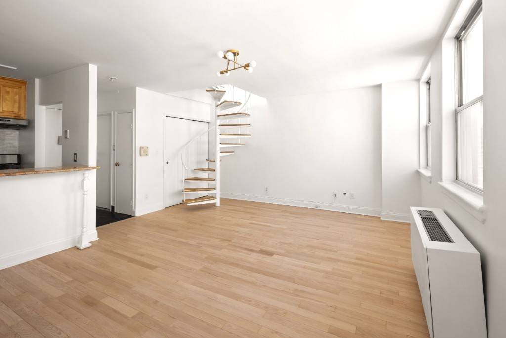 Spacious One Bedroom Condo Unit with two full bathrooms featuring shower and bath tub.