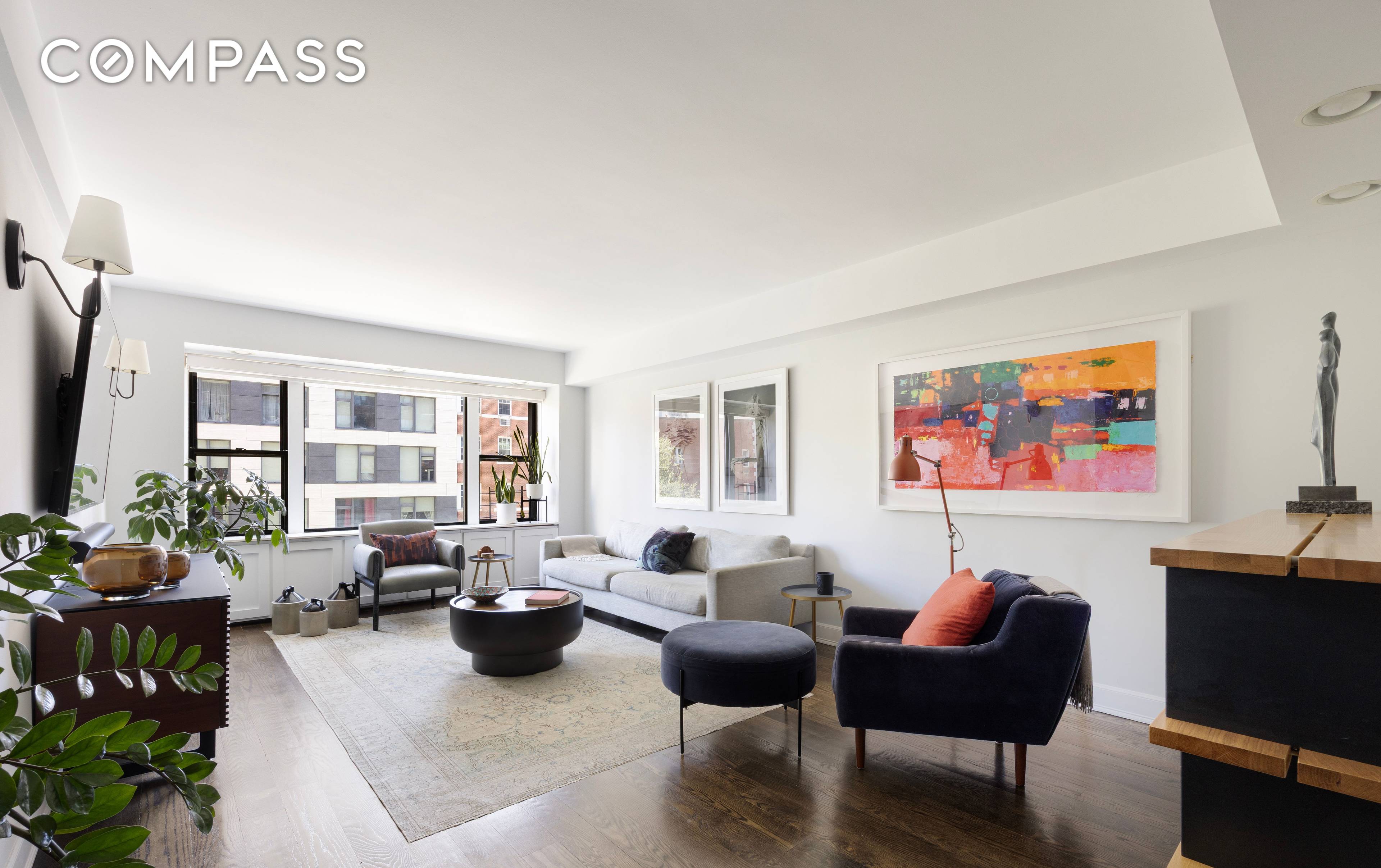 Residence 5C is a bright, spacious, recently renovated three bedroom, two bathroom home that seamlessly combines contemporary design with everyday comfort.
