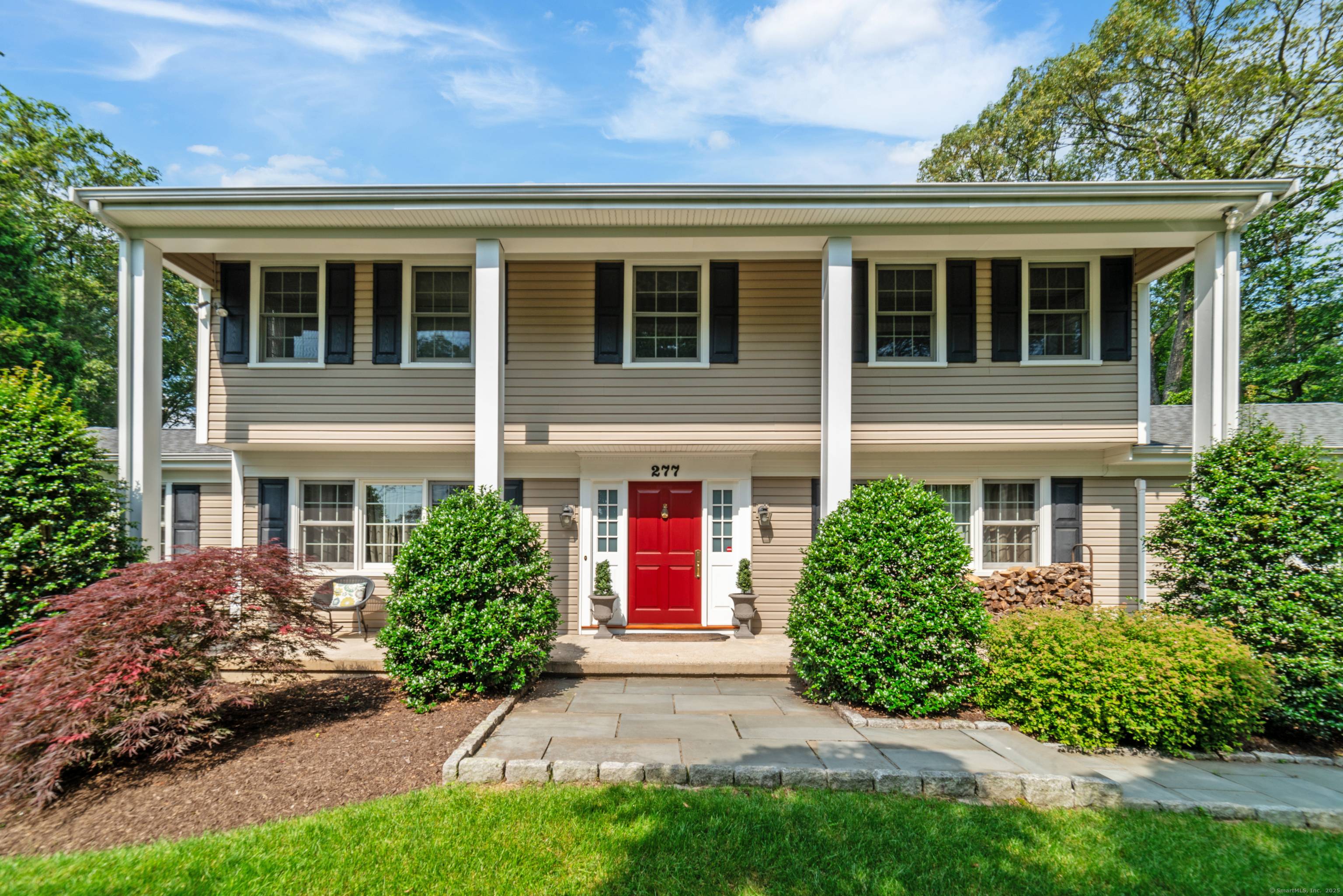 Here's a neutral description of the Colonial home in the Saw Mill Association of Stamford, CT Located in the desirable Saw Mill Association of Stamford, CT, this Colonial home presents ...