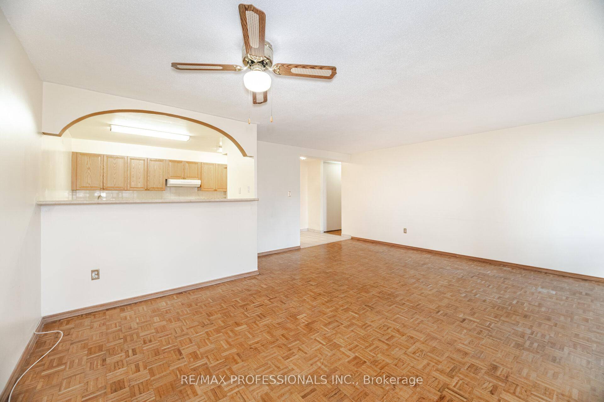 Large and spacious freshly painted condo offers over 1, 200 sq.