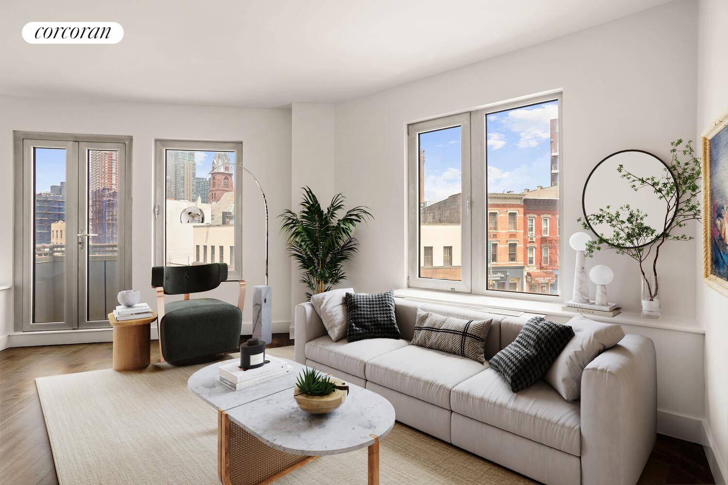 Welcome to Residence 3A at 10 50 Jackson Avenue the largest one bedroom line in this boutique Long Island City condominium.