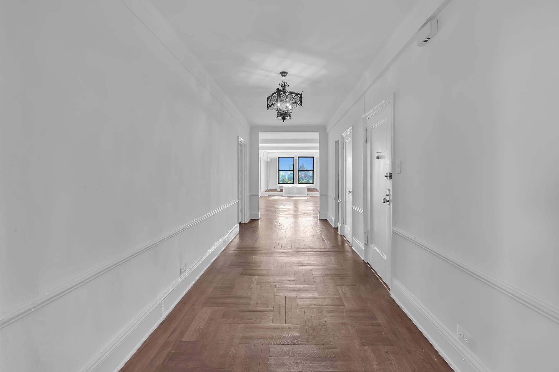 WELCOME HOMEAptly situated across from Central Park, this large 2 bedroom, 2 bathroom pre war condominium gem at 327 Central Park West, 16B offers timeless character and a lifestyle of ...
