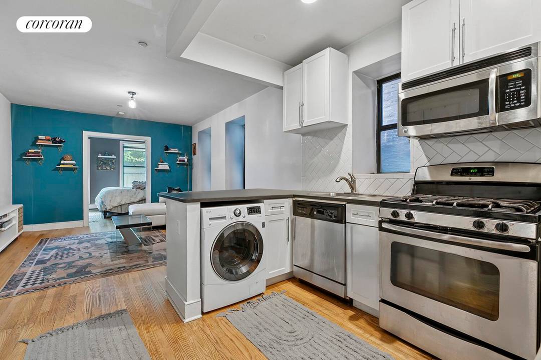 Smartly Designed Floor Plan 10 Ceilings with Tree Top Views Full Service Pre war Condo Positioned just across from Jackie Robinson Park, Residence 204 at 305 West 150th Street is ...