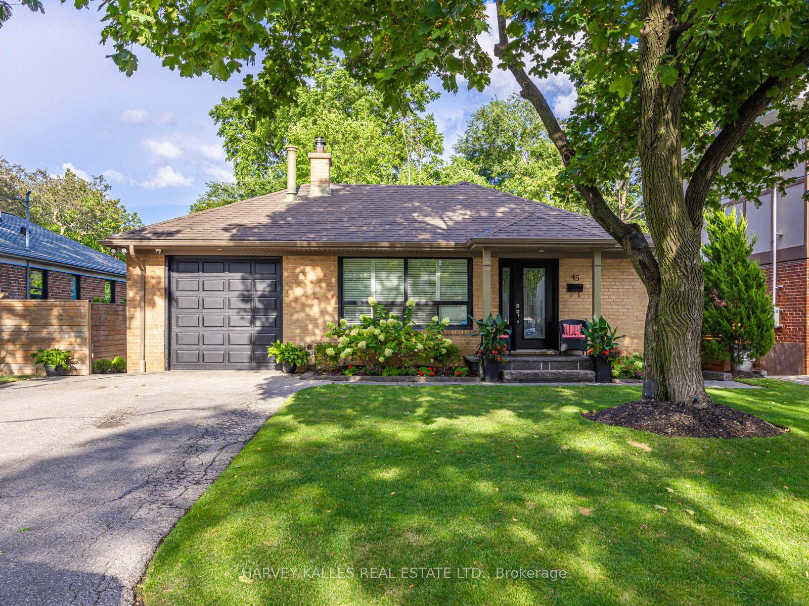 Welcome to 45 Harjolyn Drive A Stunning, Renovated Bungalow in Central Etobicoke !