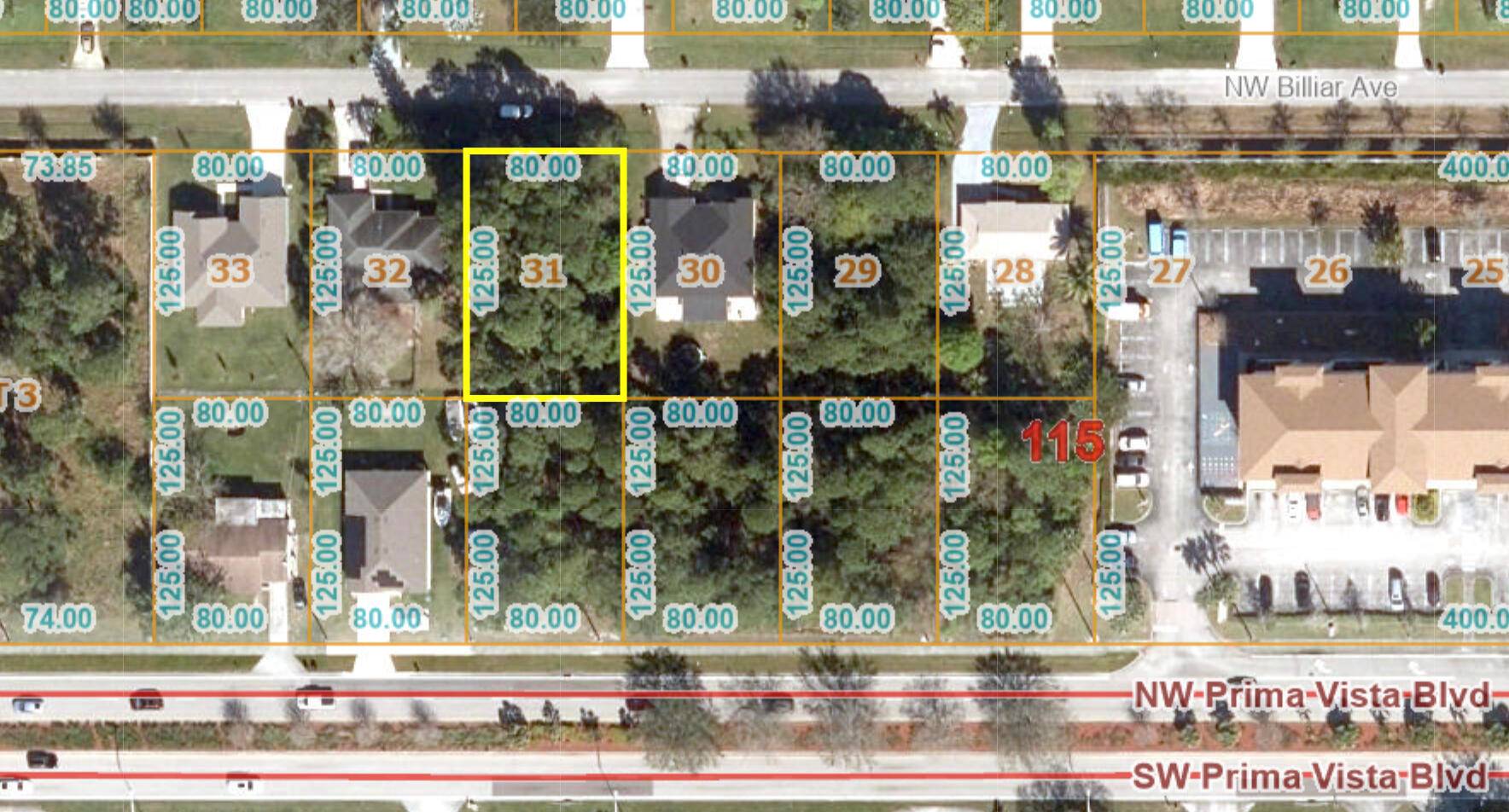 This prime lot in Port St.