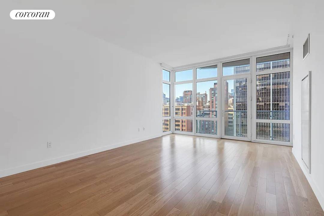 Incredible city views are yours in this 1 bedroom, 1.