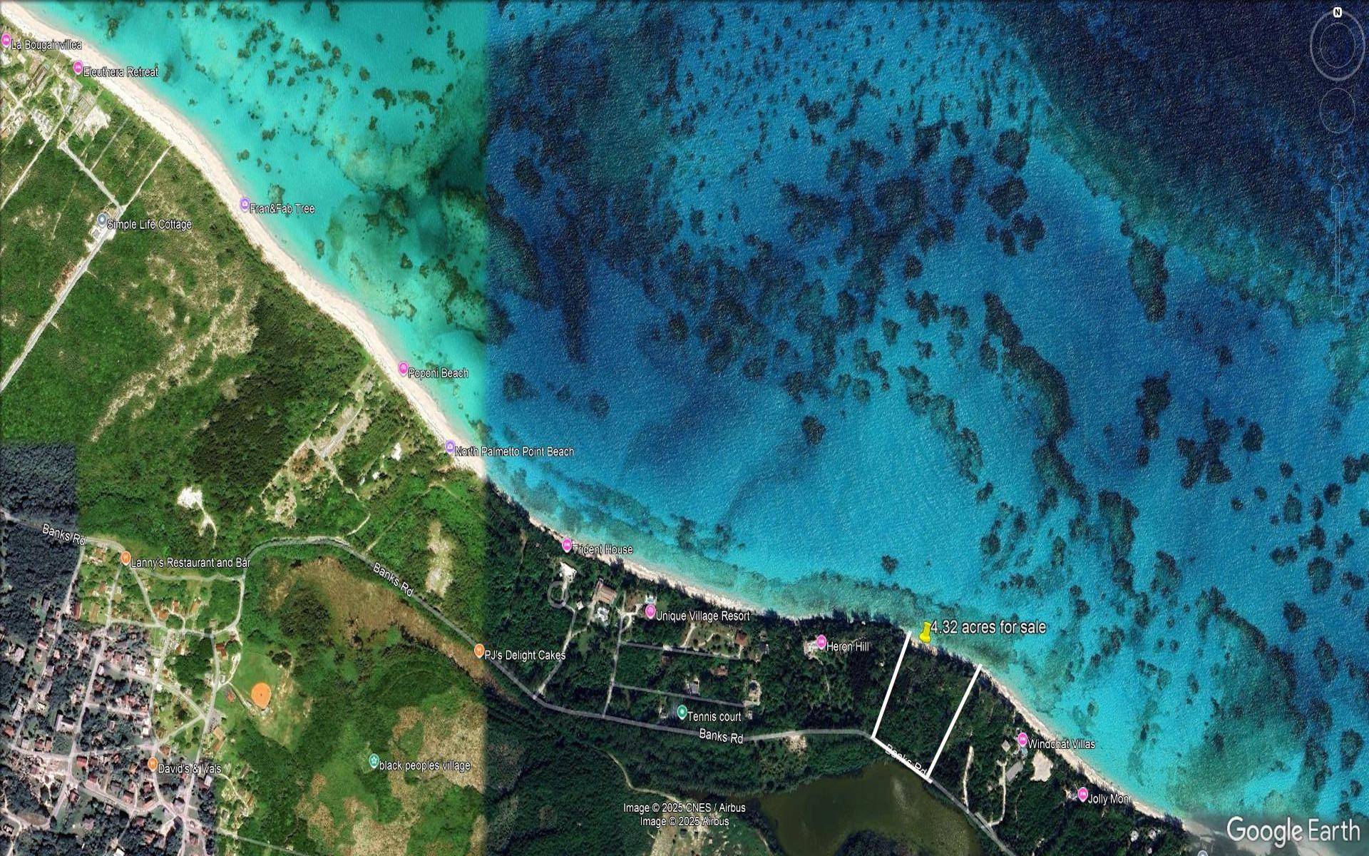 BANKS ROAD BEACHFRONT Land Eleuthera