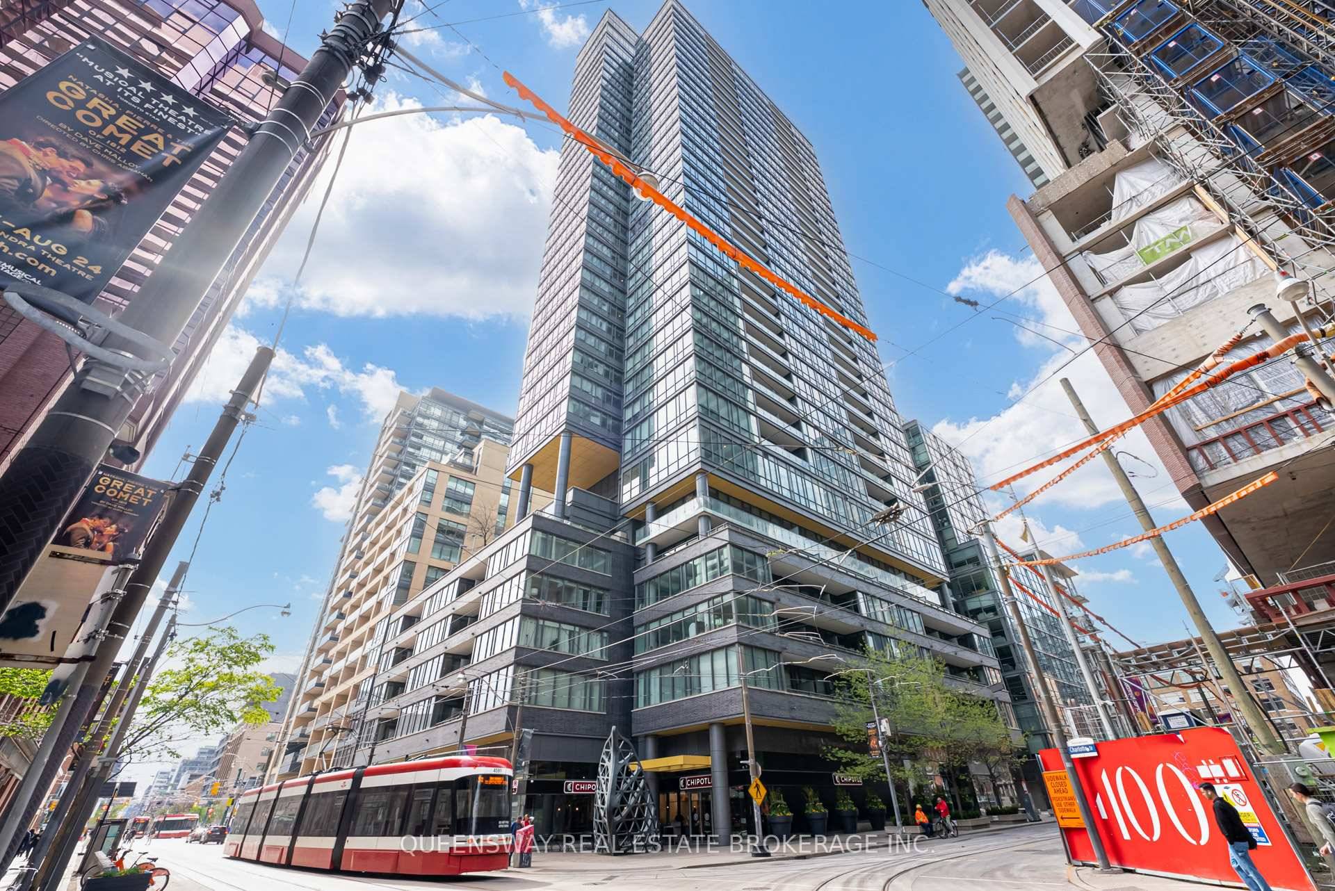 Experience sophisticated urban living at Charlie Condos, widely recognized as one of King West's premier residential buildings.