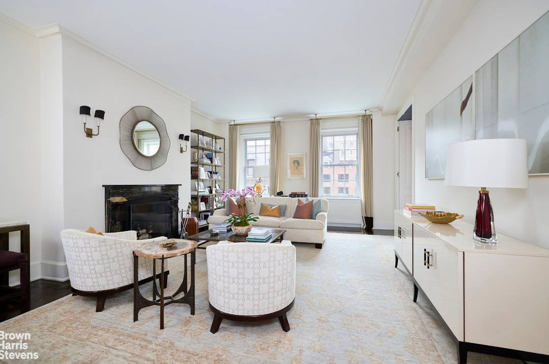 This stunningly renovated three bedroom pre war duplex offers an elegant layout perfectly suited for entertaining and gracious daily living.