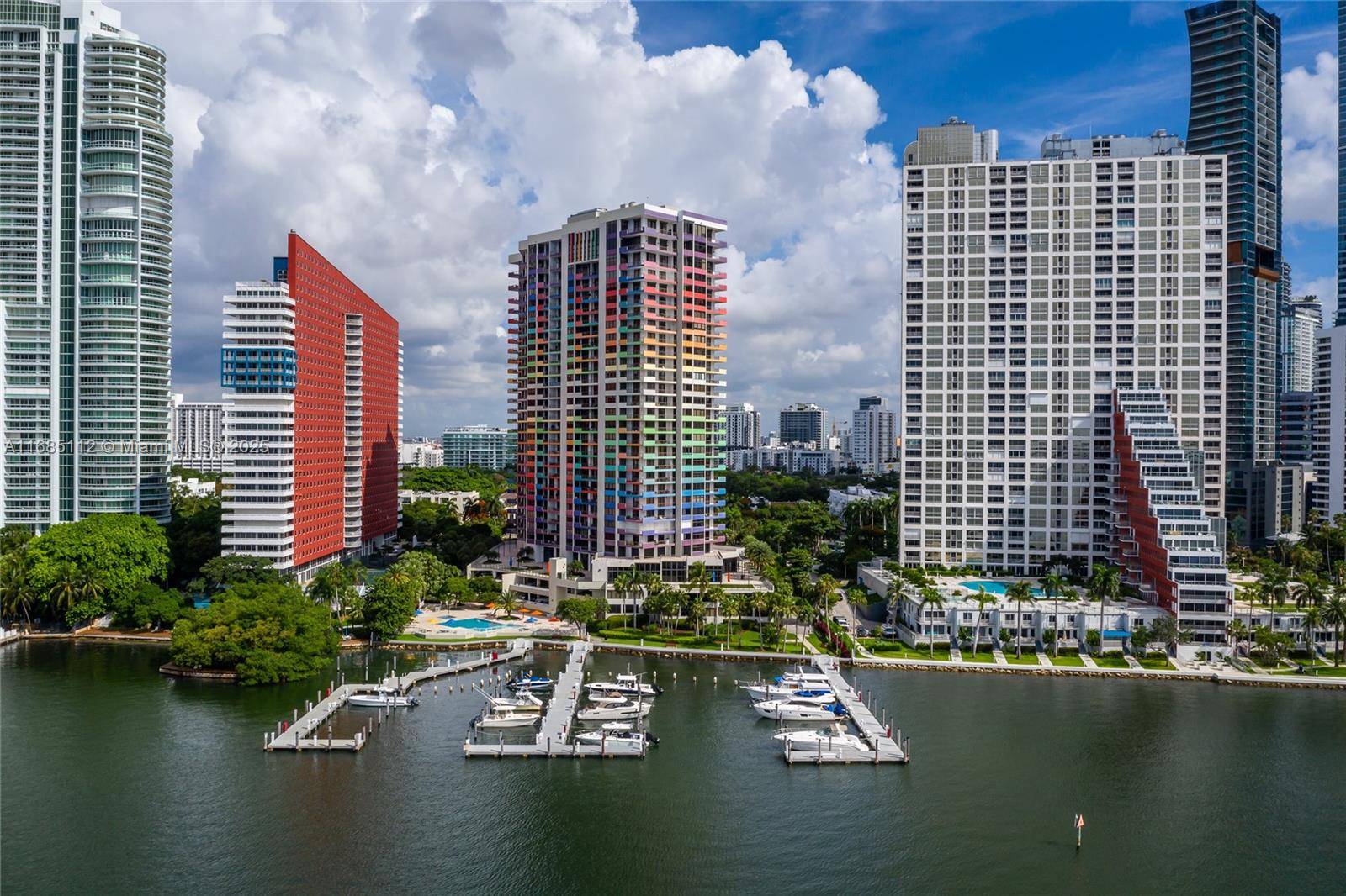 Less than 500 sq ft for an icon of the Brickell waterfront.