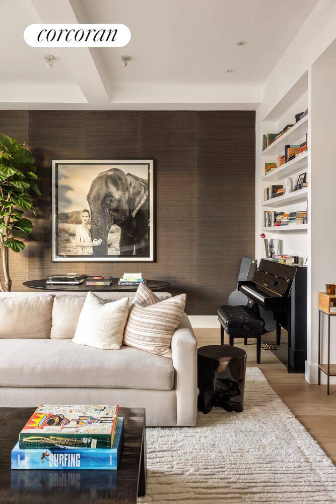 Set on a high floor of 72 Mercer Street, this spacious two bedroom, two and a half bath home offers soaring 11 foot ceilings with beautiful western and eastern light, ...