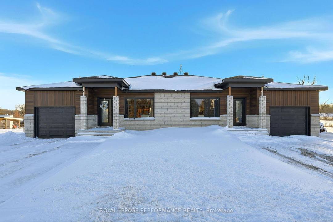 Owners and investors welcome to this modern duplex located just minutes east of Hawkesbury.