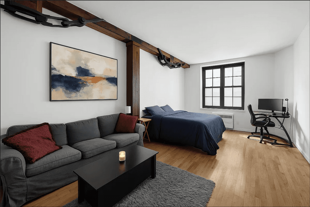 LOFT LIKE APARTMENT IN THE HISTORIC SEAPORT DISTRICT Welcome to The Bindery, a former book bindery converted into charming loft like apartments that blend historic character with modern amenities.