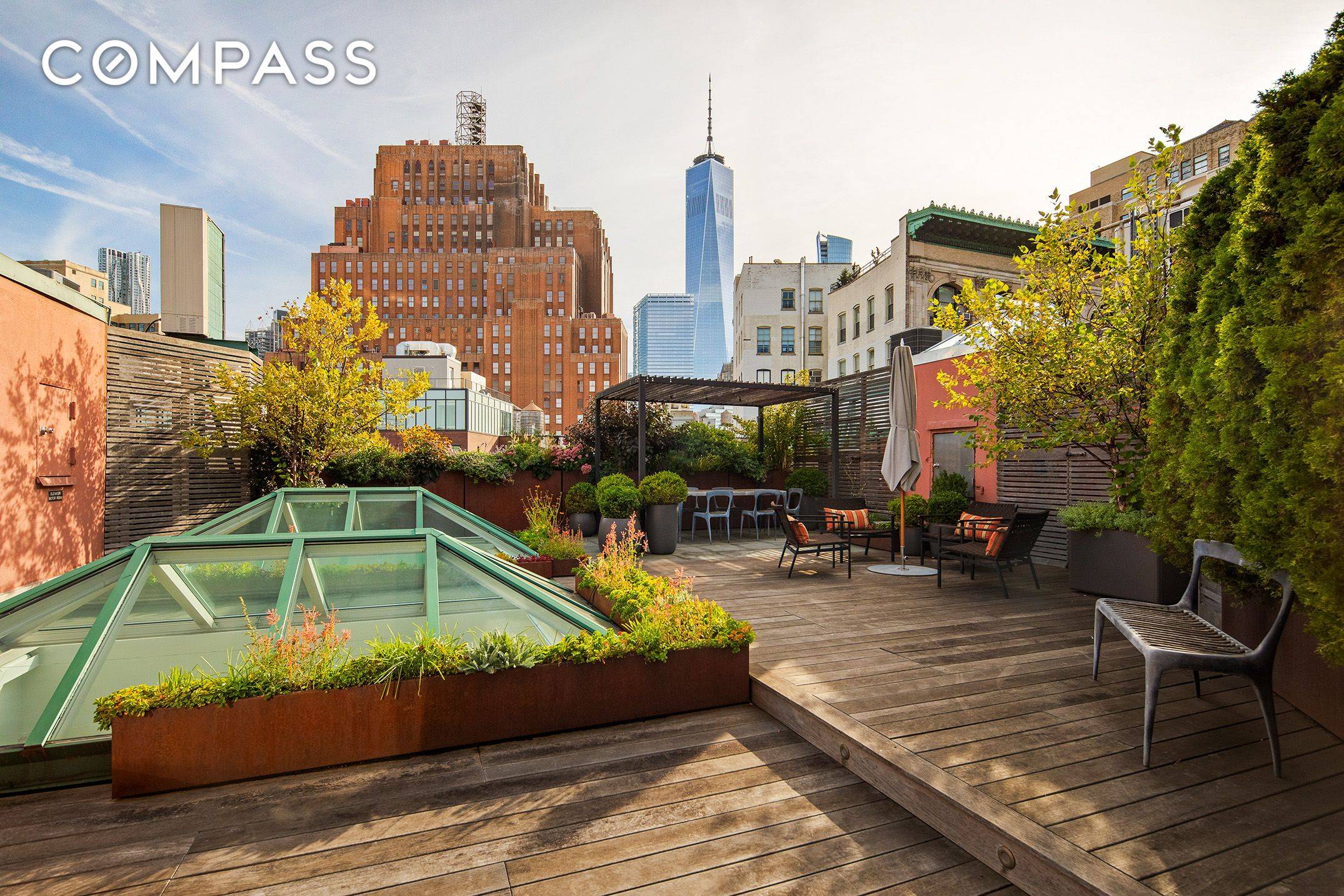 The Penthouse at 152 Franklin Street A Rare Tribeca Sanctuary An exceptionally rare offering in the heart of Tribeca a luminous full floor penthouse loft with a spectacular private roof ...