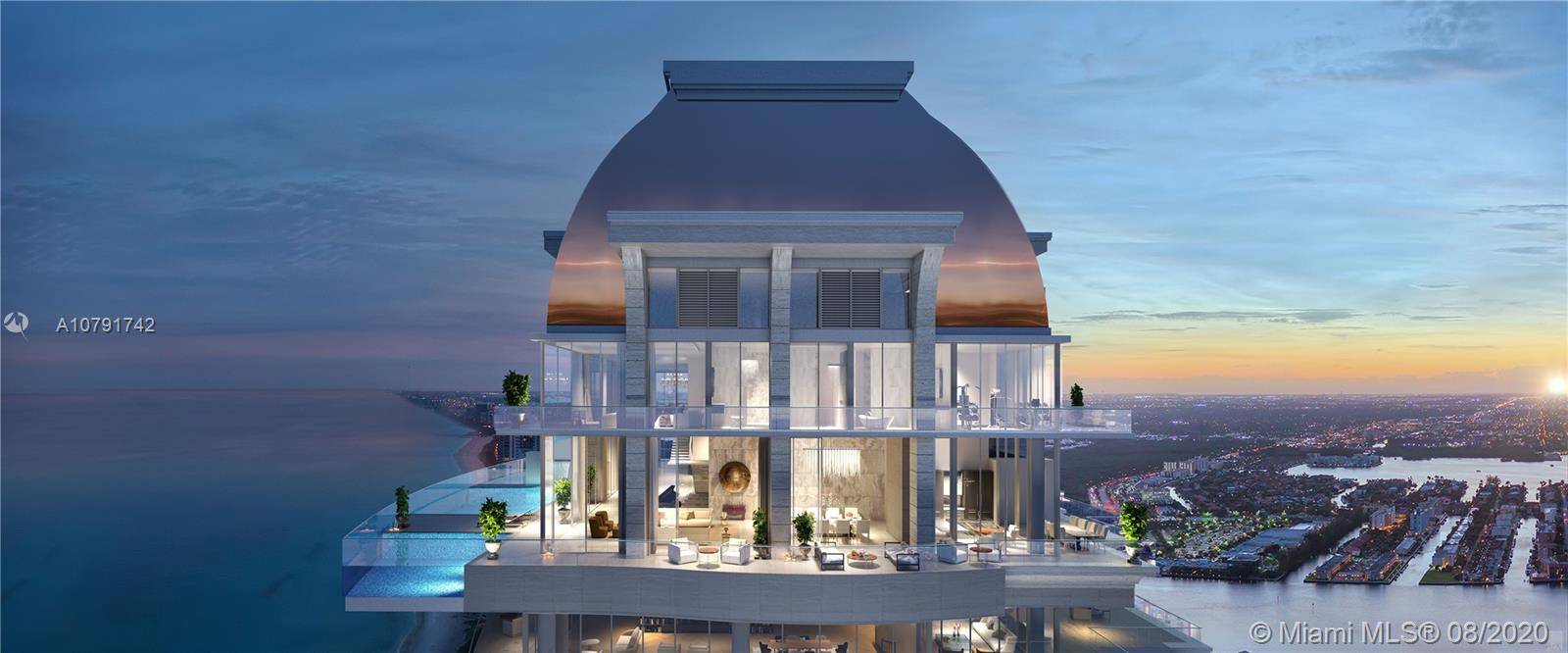 6 BEDROOMS, 8. 5 BATHS 9083 SQFT 4025 SQFT TERRACE GREAT ROOM, FAMILY ROOM, EXCERCISE ROOM, SERVICE ROOM, 39 POOL ON THE OCEAN SIDE SUMMER KITCHEN.