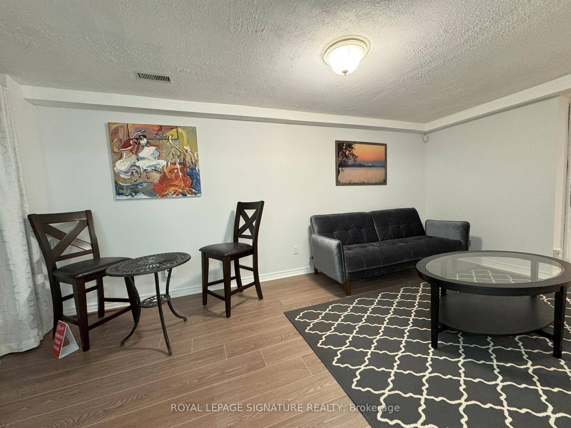 Furnished, Bright, Walk Out Unit Back onto Park.