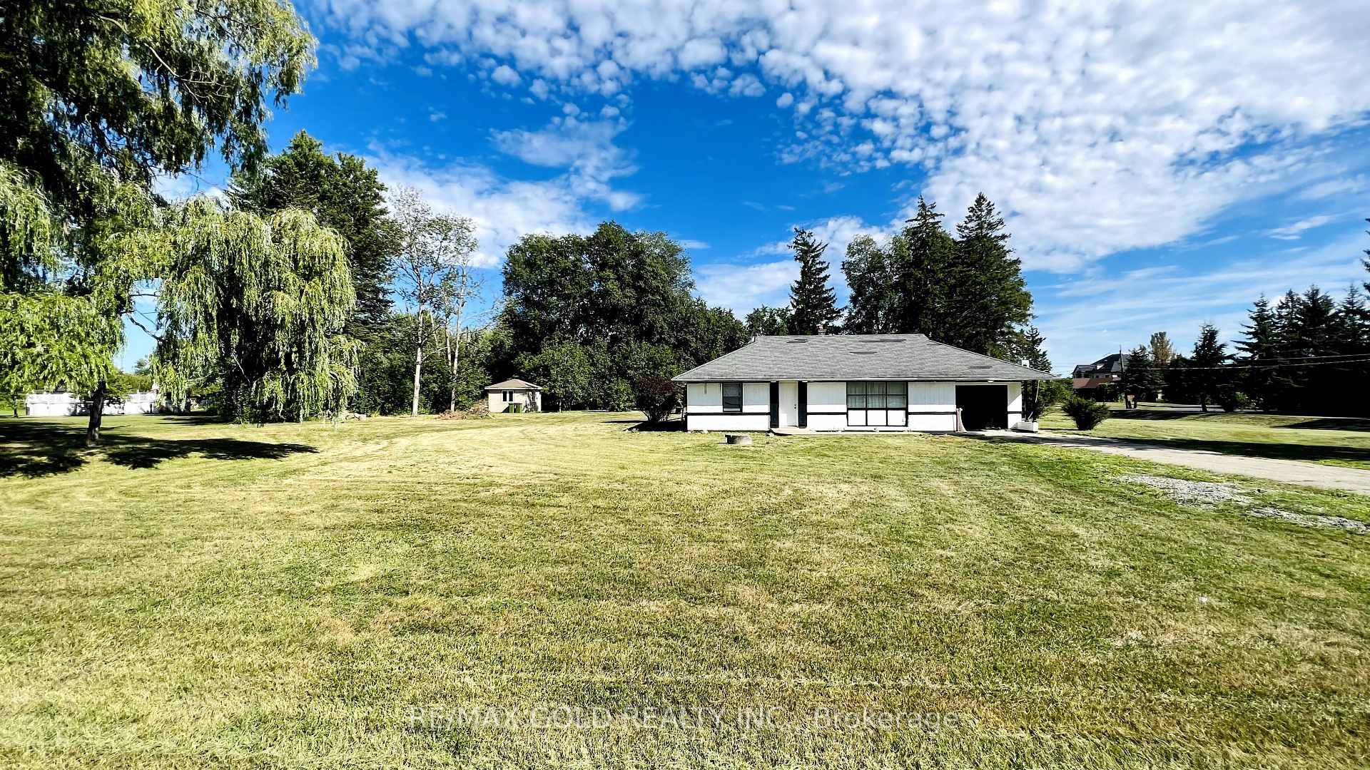 This Is Your Opportunity To Own A Rare Corner Lot around 1 Acre On One Of The Most Desirable Streets In North Brampton.