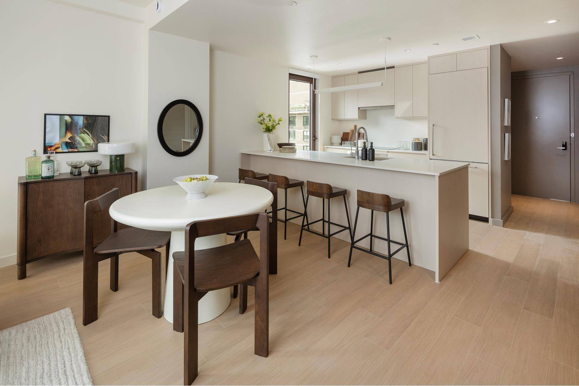 Now Leasing Elegantly Designed Studio to 3 Bedroom Residences Offering 1 month OP and 1 month free on a 13 lease.