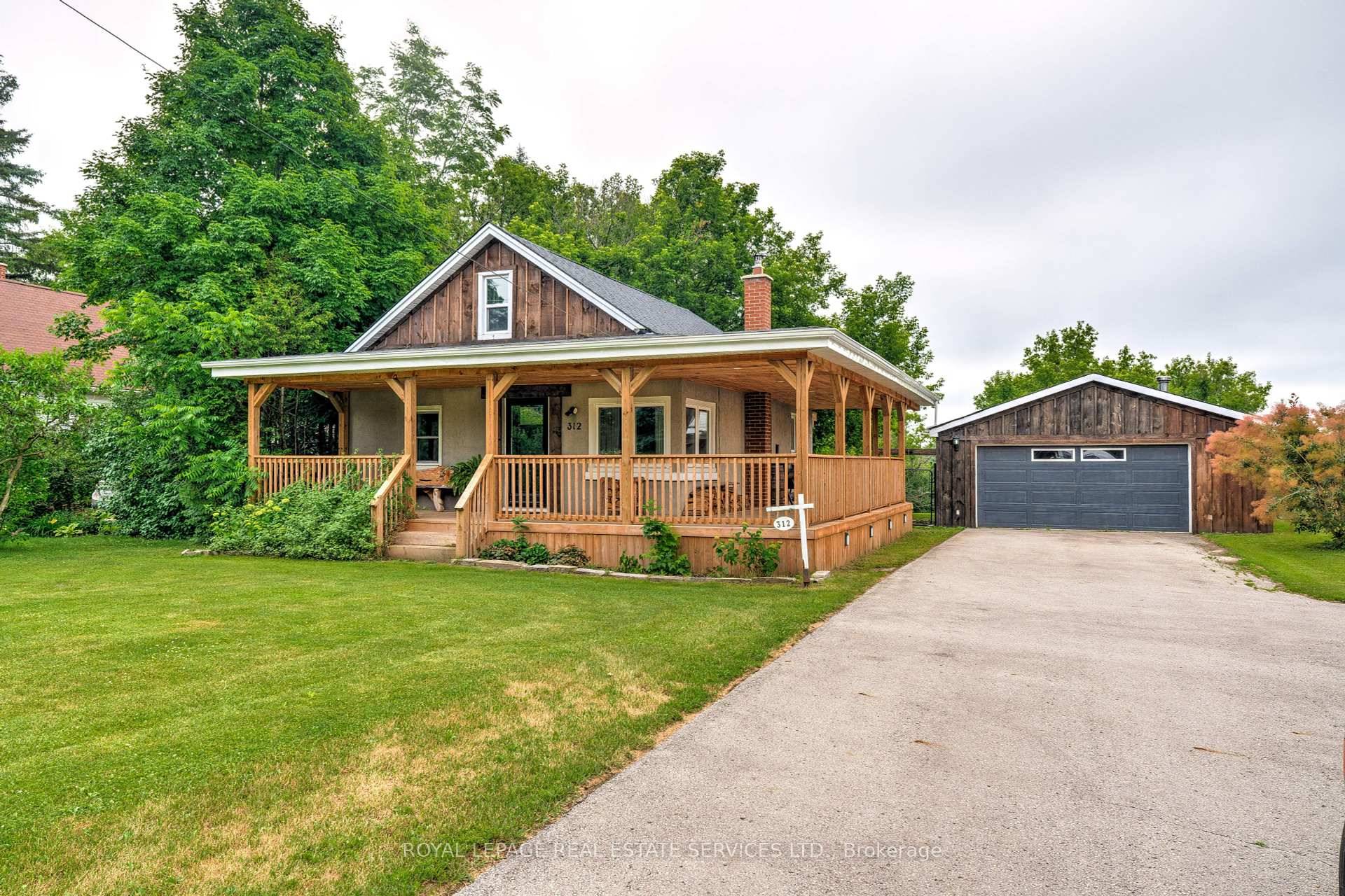 Fully renovated, 1. 5 storey home offers the perfect blend of modern comfort and rustic charm.