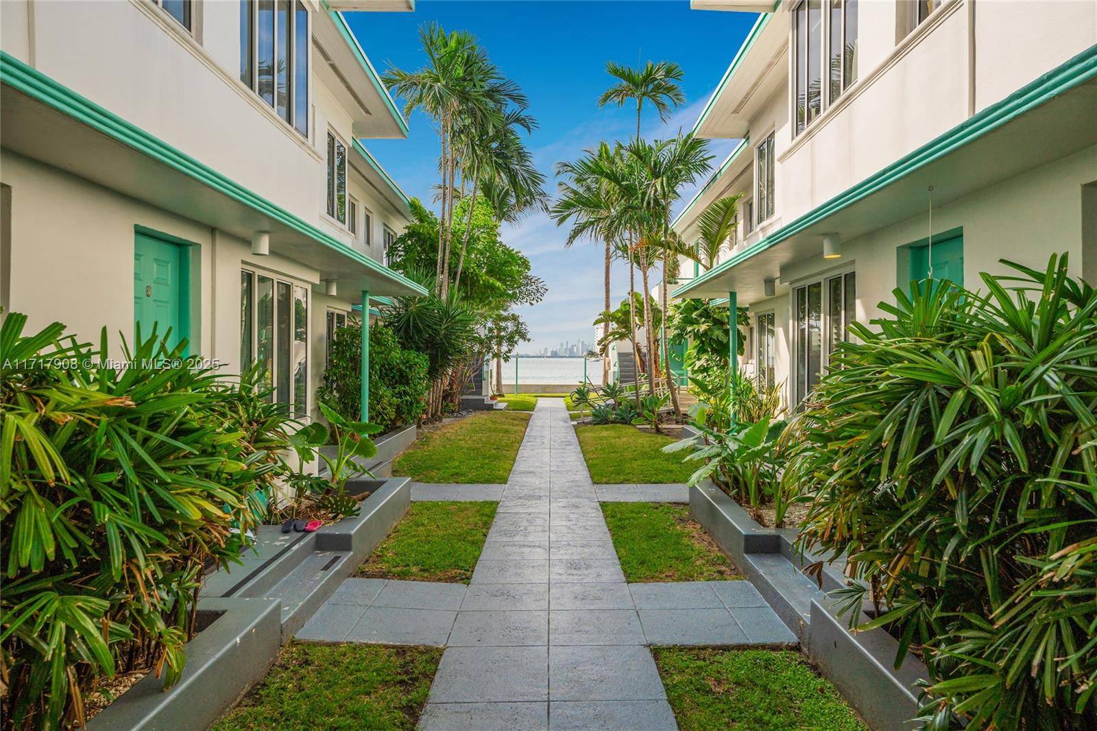 Incredible charm amp ; history, this architecturally significant waterfront building w Deco Mid Century details.