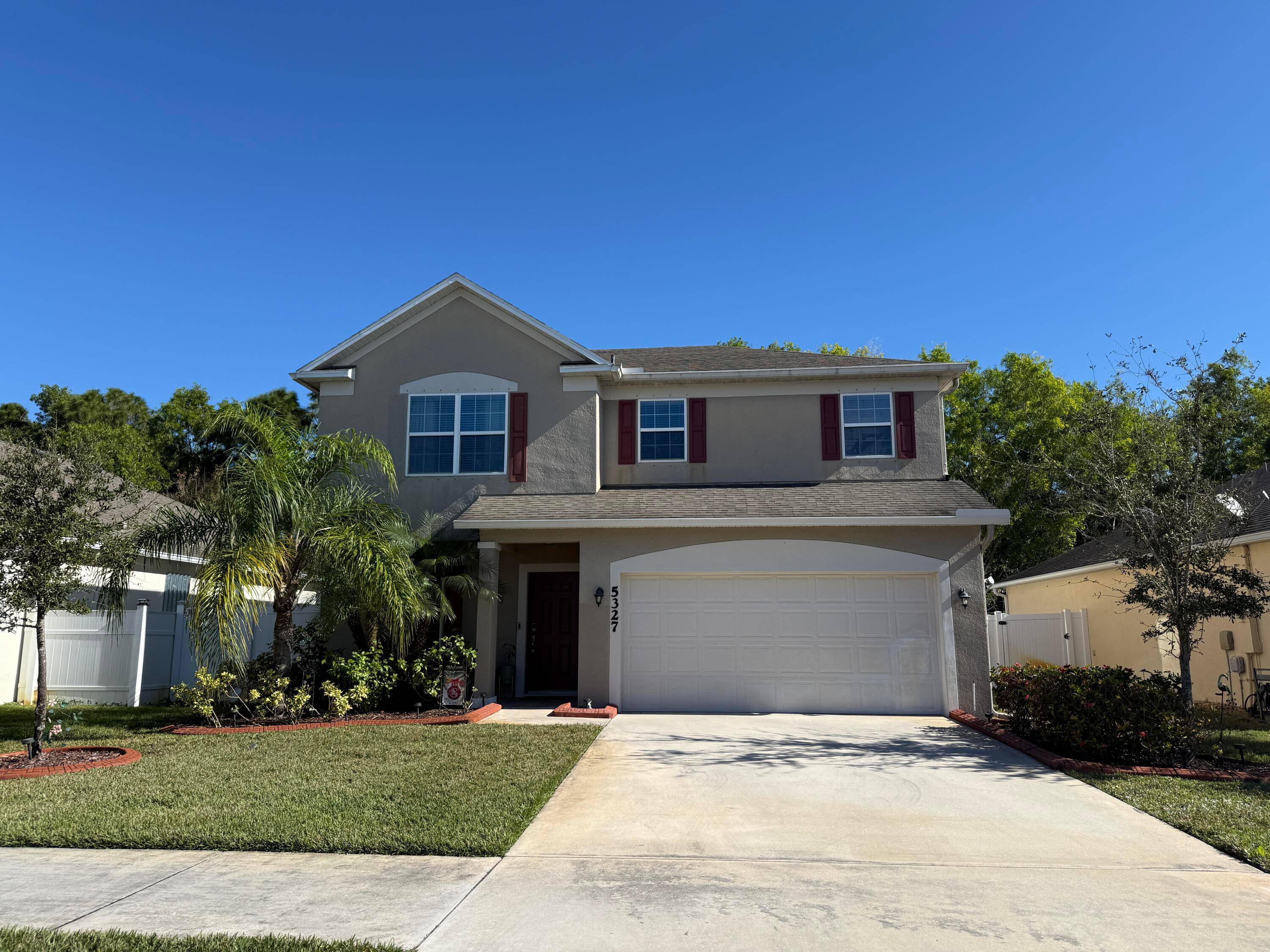 Move in condition 2 story home with over 2400 square feet under air !