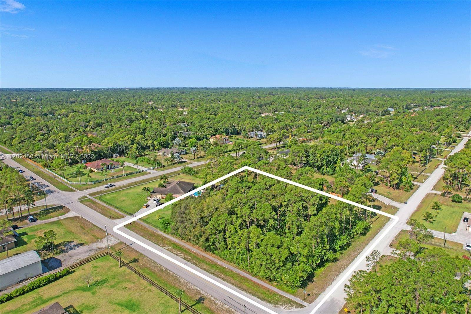 Corner Lot Located Hall Blvd and 80th Ln N, Loxahatchee, FL, 33470