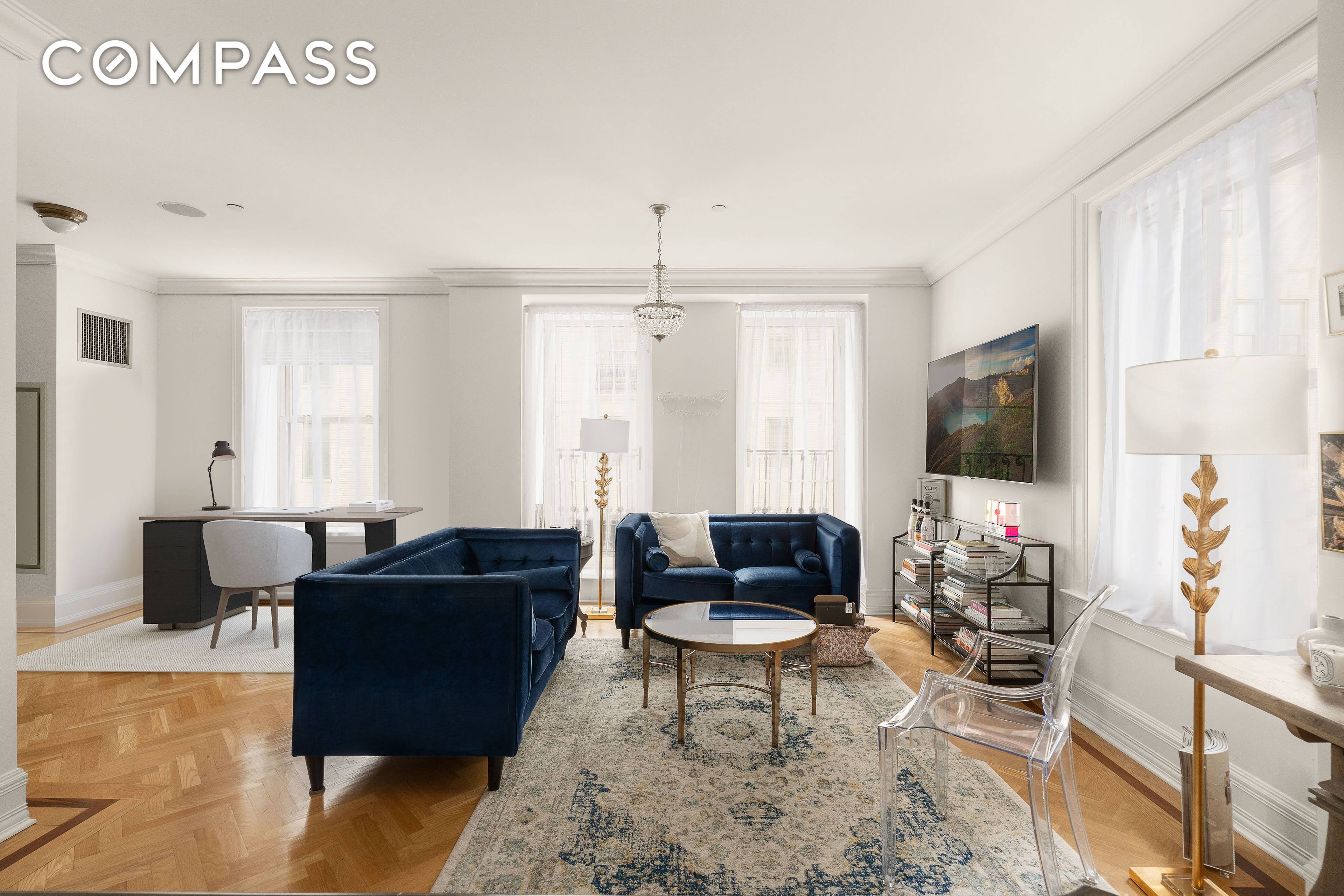 Located within the iconic Plaza, Residence 1404 is a premier one bedroom, easily convertible to a two bedroom, two bath home offering 1, 279 square feet of refined living in ...