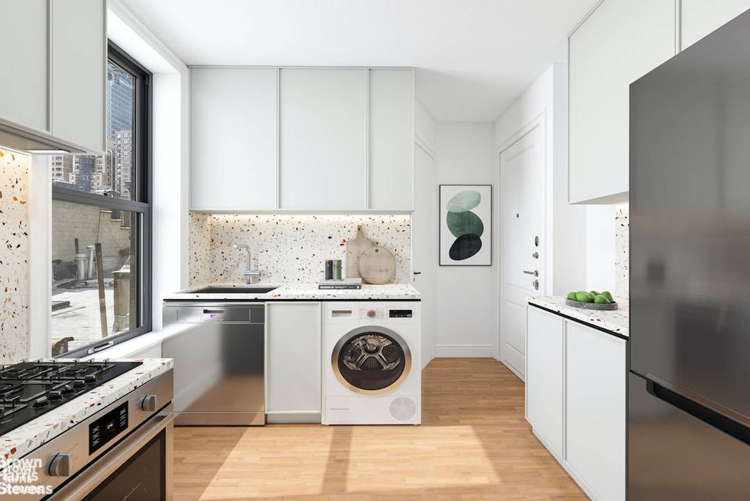 Come discover Residence 25 a sun drenched and tranquil 2 bedroom, 1 bathroom home nestled in the heart of Hell's Kitchen, one of Manhattan's most vibrant and dynamic neighborhoods.