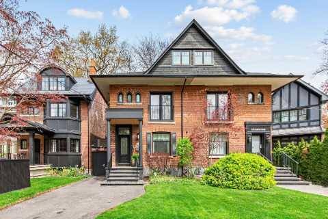 Welcome to 106 Highland Ave, a gorgeous Red Brick Home w incredible curb appeal, impressively set back on an irreg.