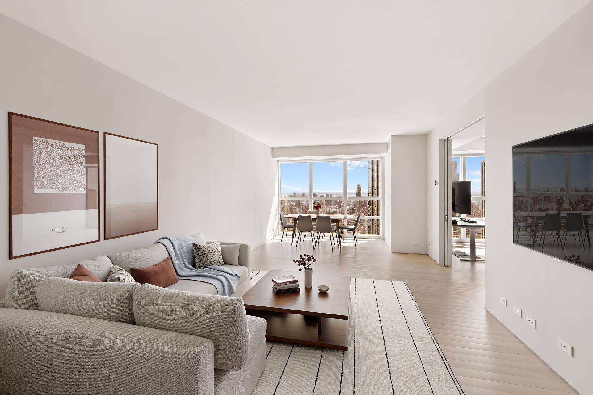 A Sky High Sanctuary with Iconic Views at Metropolitan Tower Perched on the 60th floor of the esteemed Metropolitan Tower, Apartment 60B is a rare and beautifully proportioned one bedroom, ...