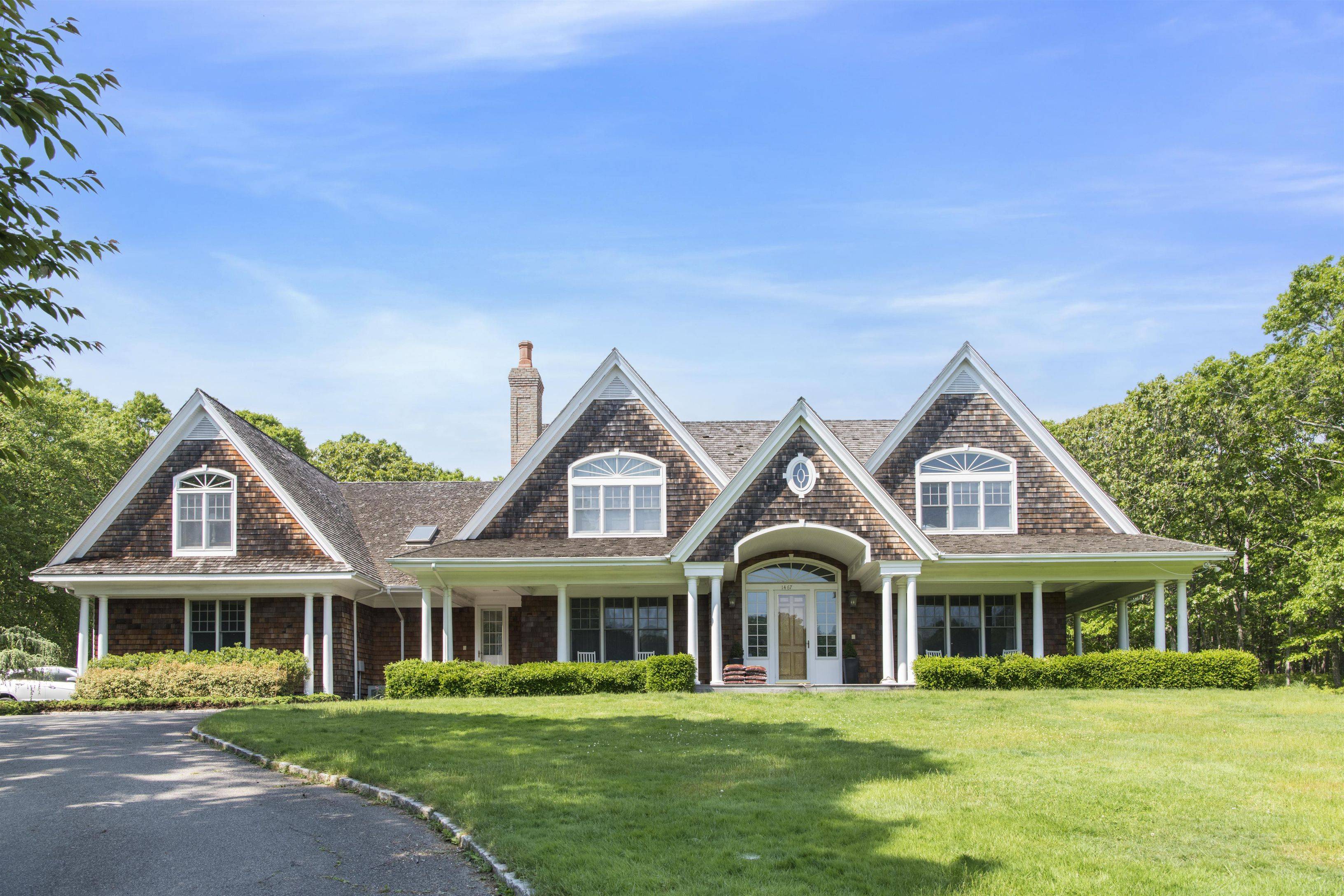 Water Mill 7 Acre Gated Estate with Tennis