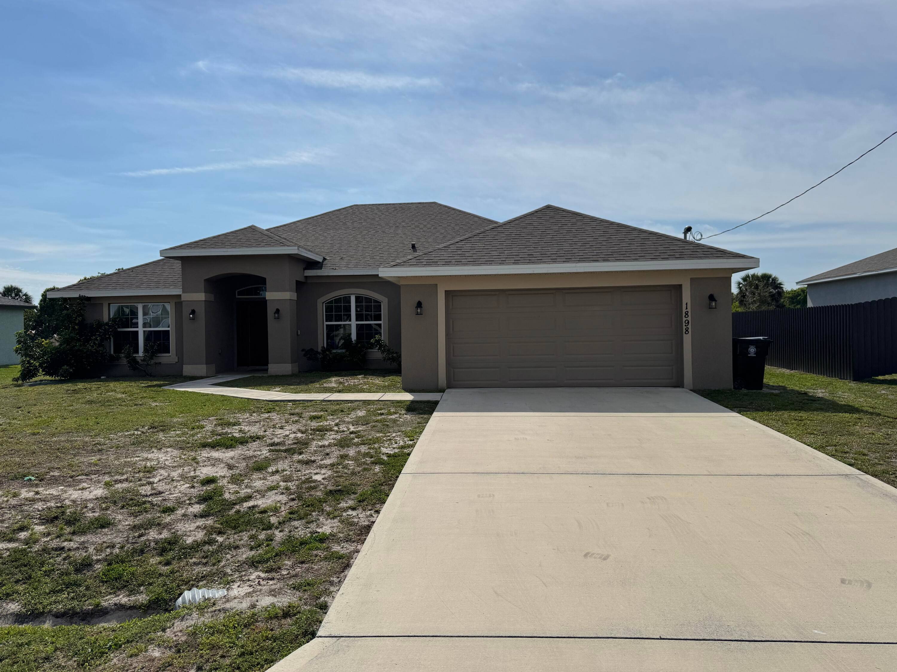 Enjoy this spacious 4 bedroom 3 bathroom 2 car garage home with a split floor plan, covered lanai, open concept floor plan, large primary suite with walk in closets, 2 ...